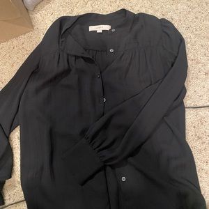 Loft black blouse